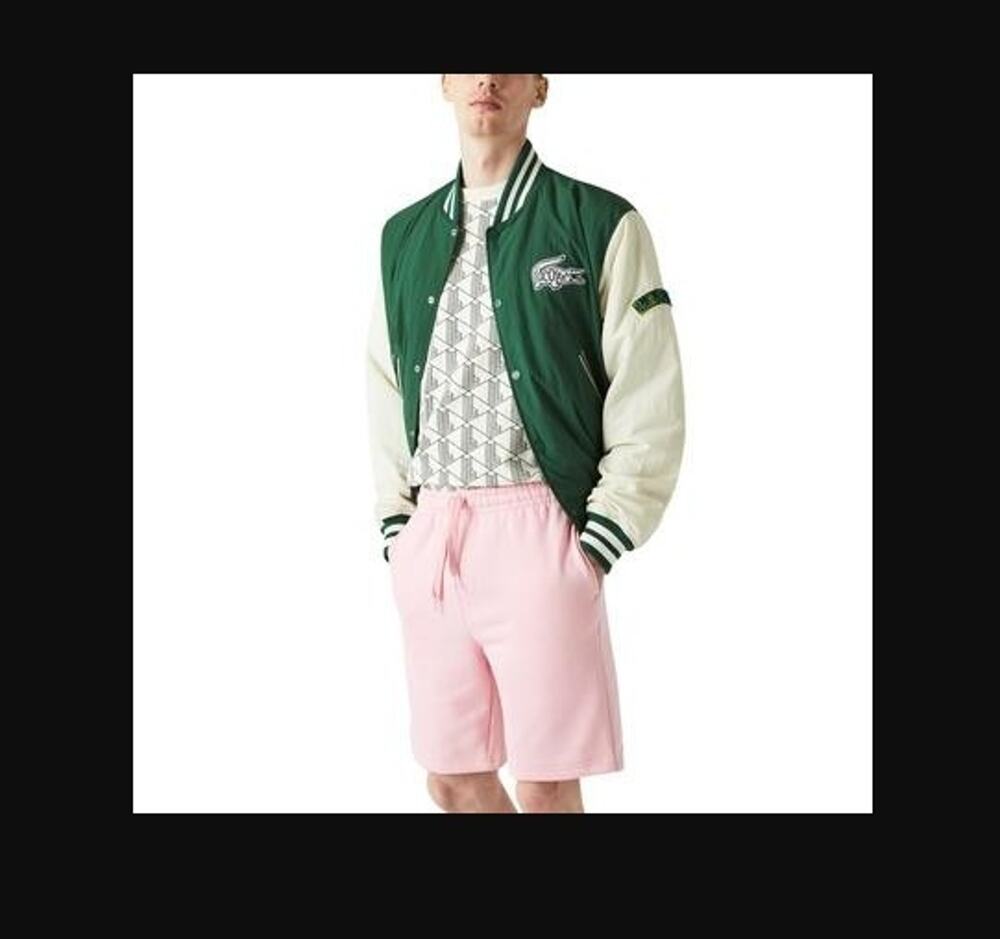 Lacoste Men's Organic Brushed Cotton Fleece Shorts